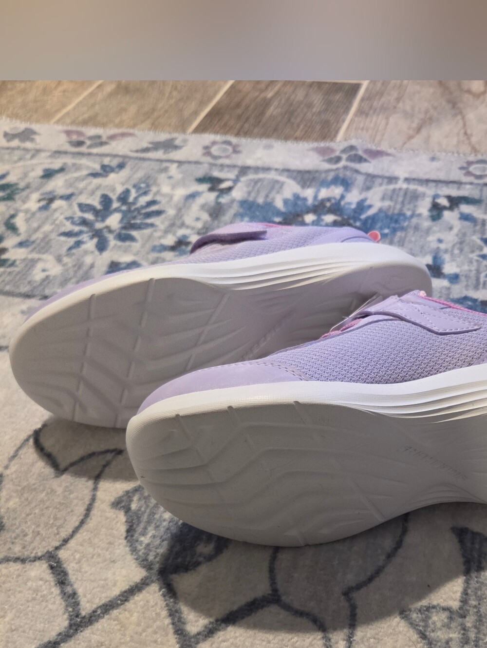 Skechers Girls' Lilac Adaptive Closure Sneakers - Picture 6 of 7